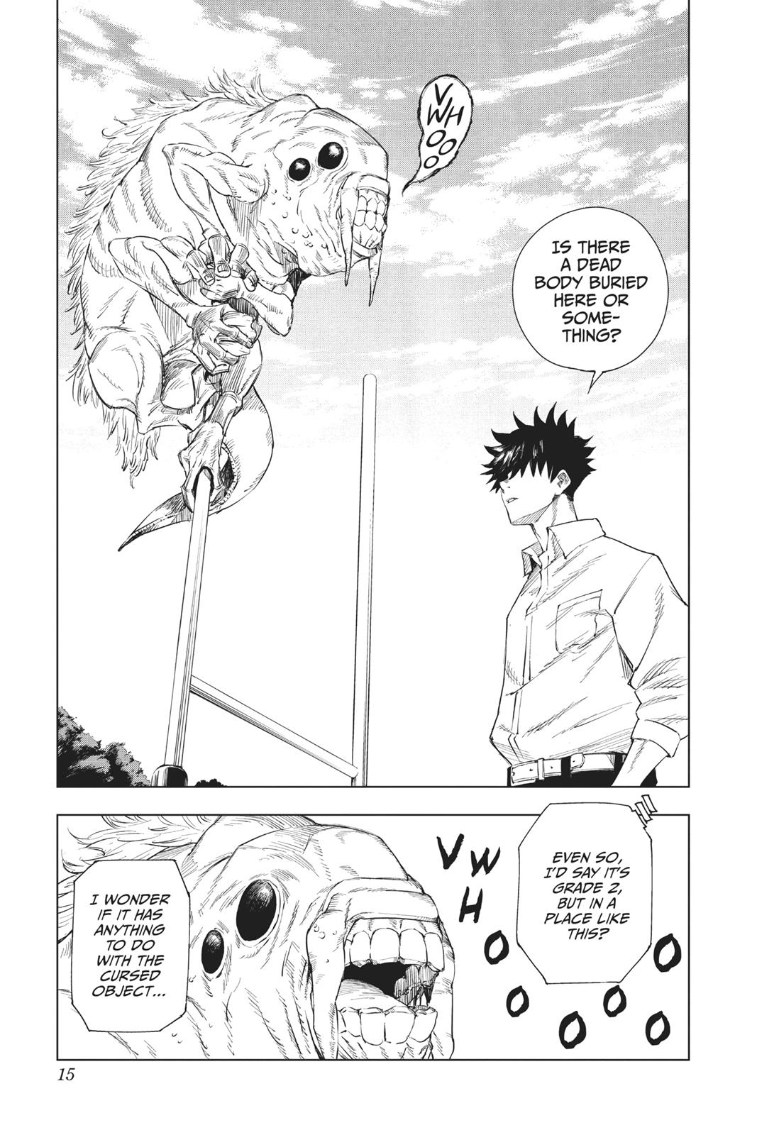Jujutsu Kaisen Manga Chapter 1 page 15 - Ryomen Sukuna