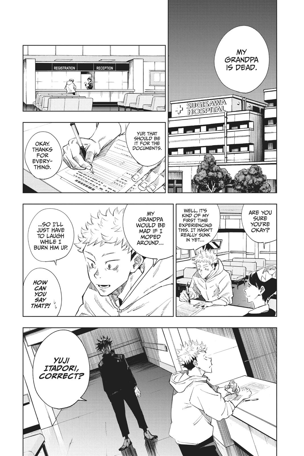 Jujutsu Kaisen Manga Chapter 1 page 25 - Ryomen Sukuna