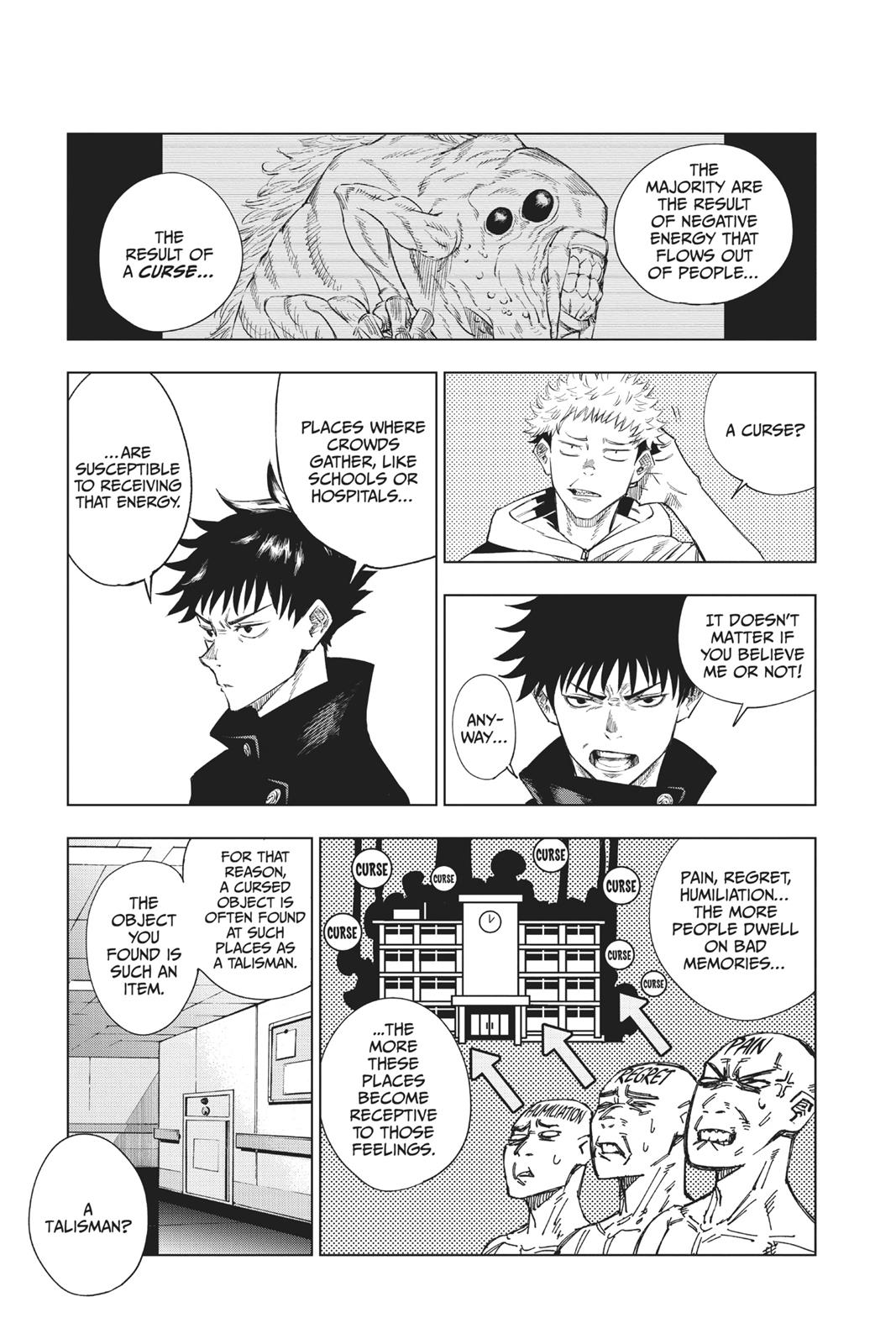 Jujutsu Kaisen Manga Chapter 1 page 27 - Ryomen Sukuna