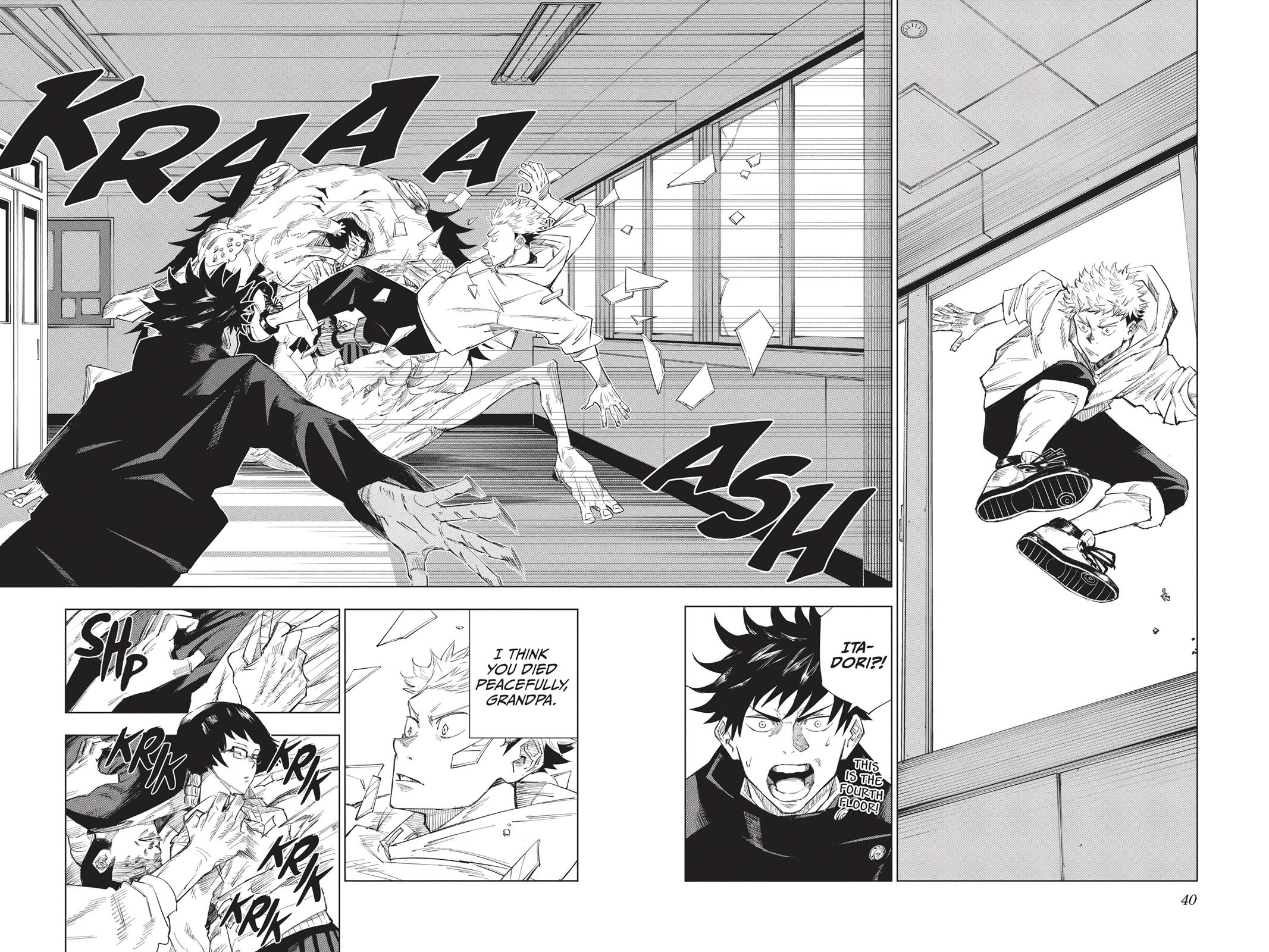 Jujutsu Kaisen Manga Chapter 1 page 40 - Ryomen Sukuna
