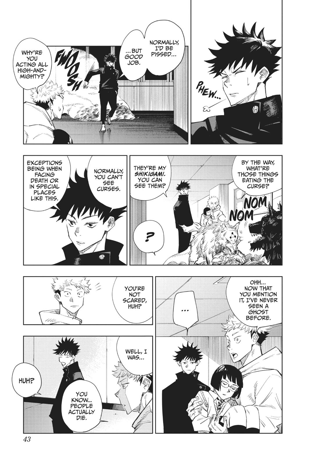 Jujutsu Kaisen Manga Chapter 1 page 42 - Ryomen Sukuna