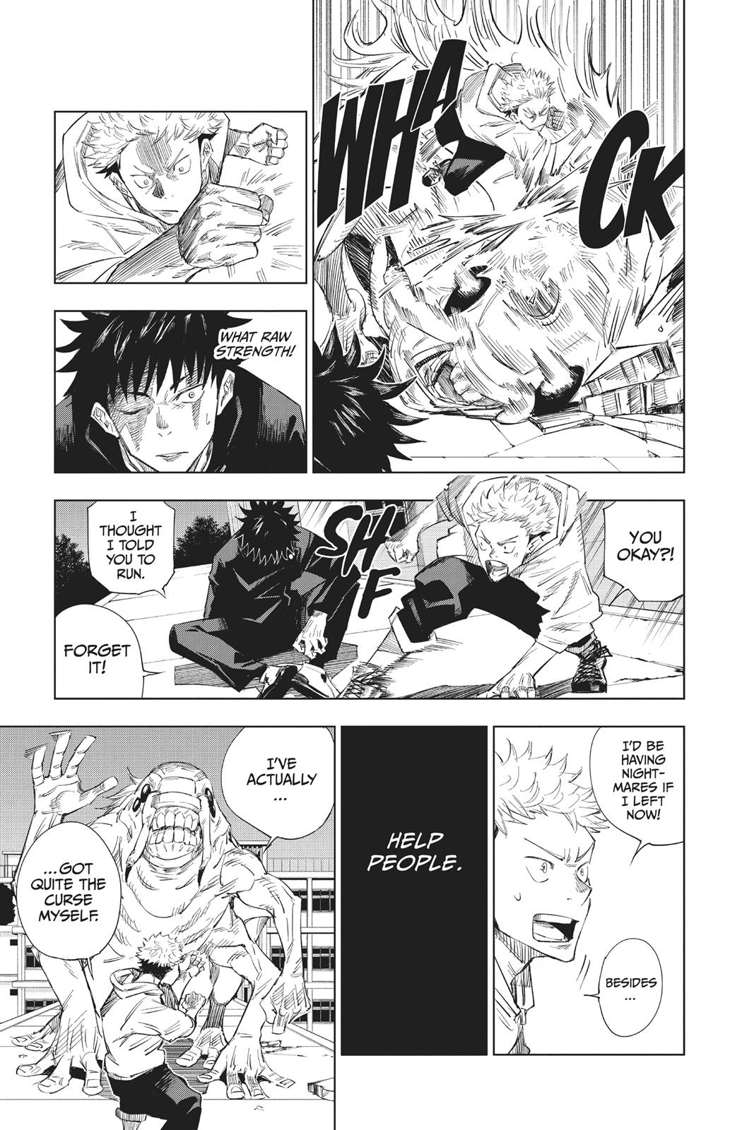 Jujutsu Kaisen Manga Chapter 1 page 48 - Ryomen Sukuna