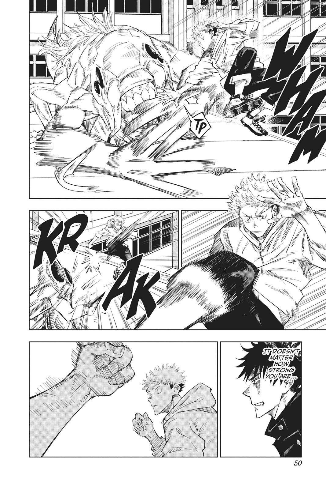 Jujutsu Kaisen Manga Chapter 1 page 49 - Ryomen Sukuna