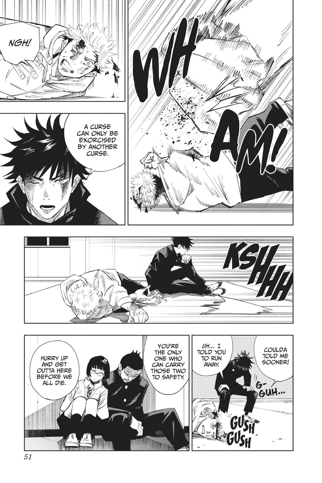 Jujutsu Kaisen Manga Chapter 1 page 50 - Ryomen Sukuna