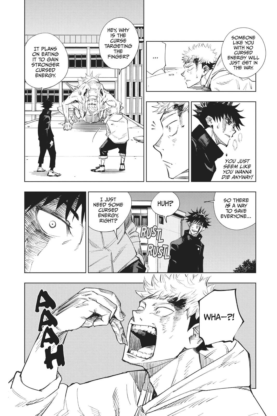 Jujutsu Kaisen Manga Chapter 1 page 51 - Ryomen Sukuna