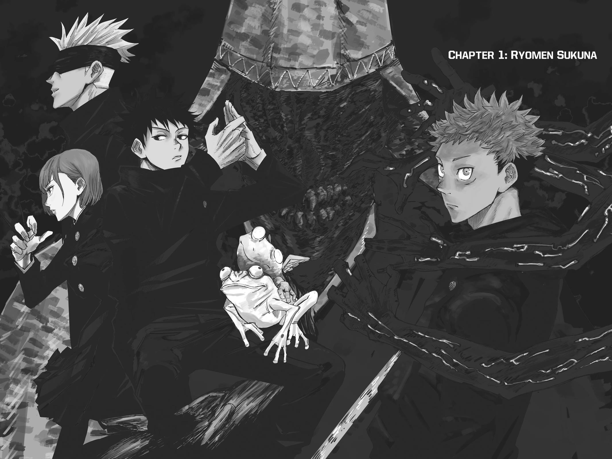 Jujutsu Kaisen Manga Chapter 1 page 7 - Ryomen Sukuna
