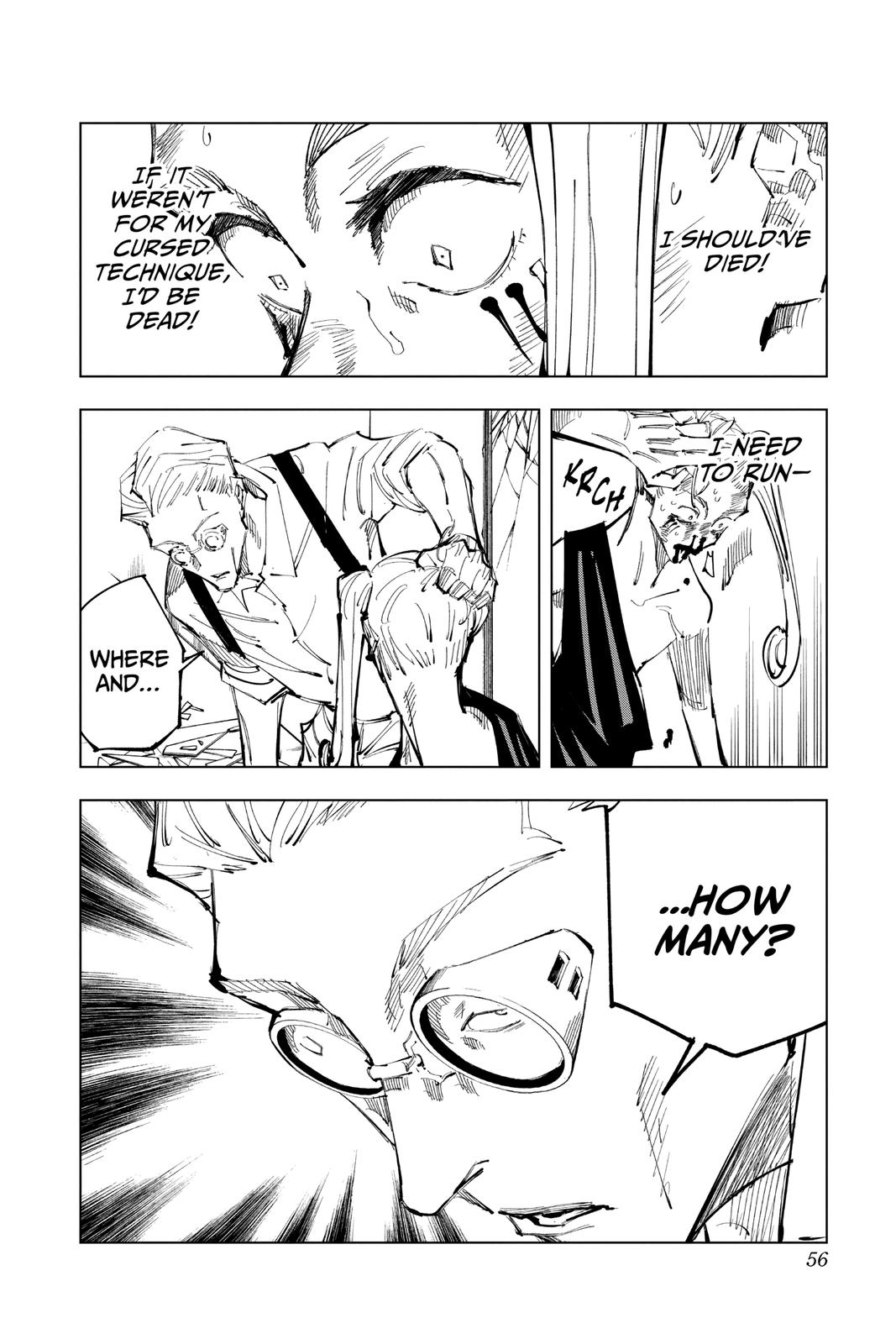Jujutsu Kaisen Manga Chapter 100 page 10 - The Shibuya Incident, Part 18