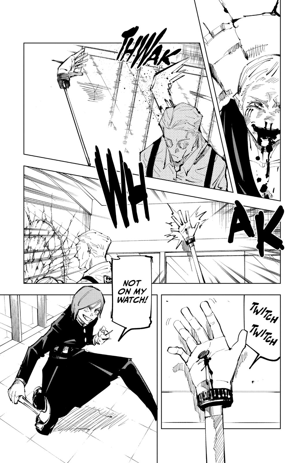 Jujutsu Kaisen Manga Chapter 100 page 13 - The Shibuya Incident, Part 18
