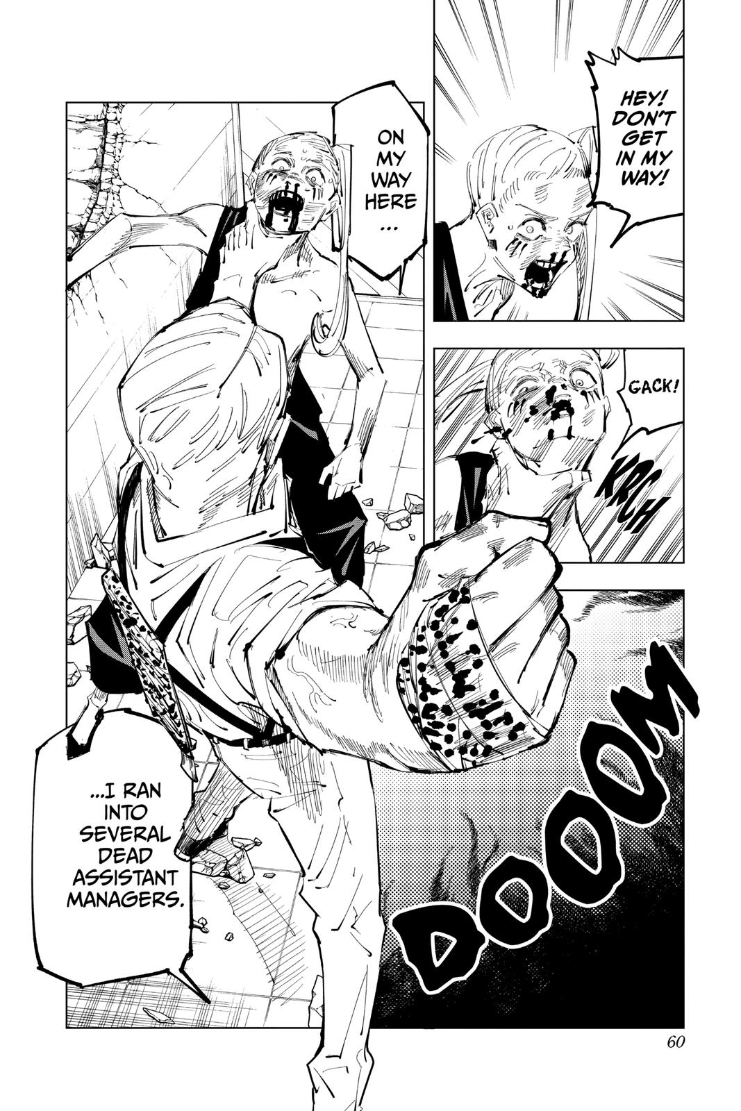 Jujutsu Kaisen Manga Chapter 100 page 14 - The Shibuya Incident, Part 18
