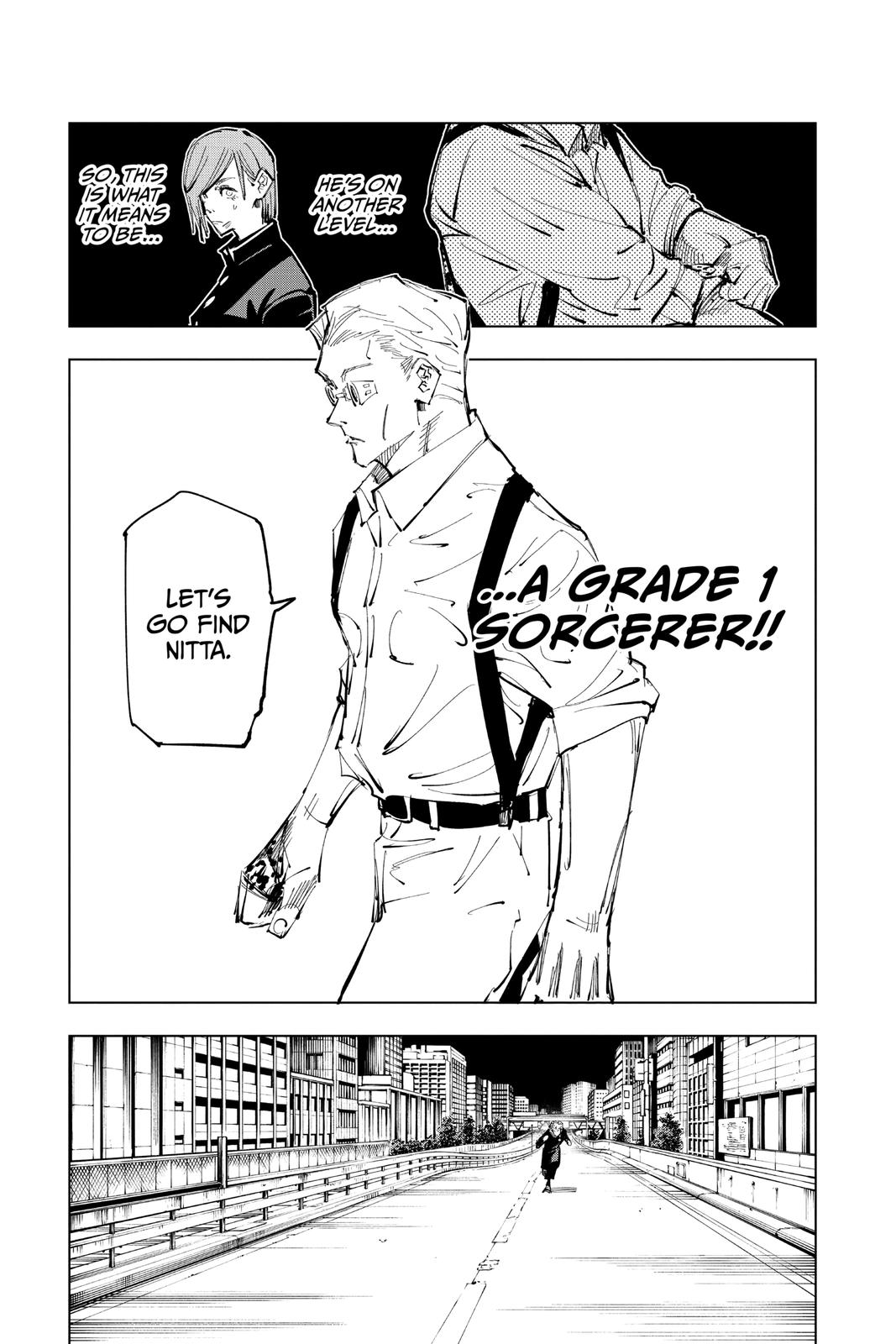 Jujutsu Kaisen Manga Chapter 100 page 17 - The Shibuya Incident, Part 18