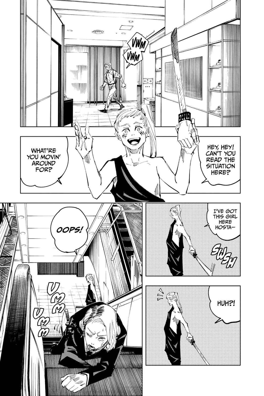 Jujutsu Kaisen Manga Chapter 100 page 3 - The Shibuya Incident, Part 18