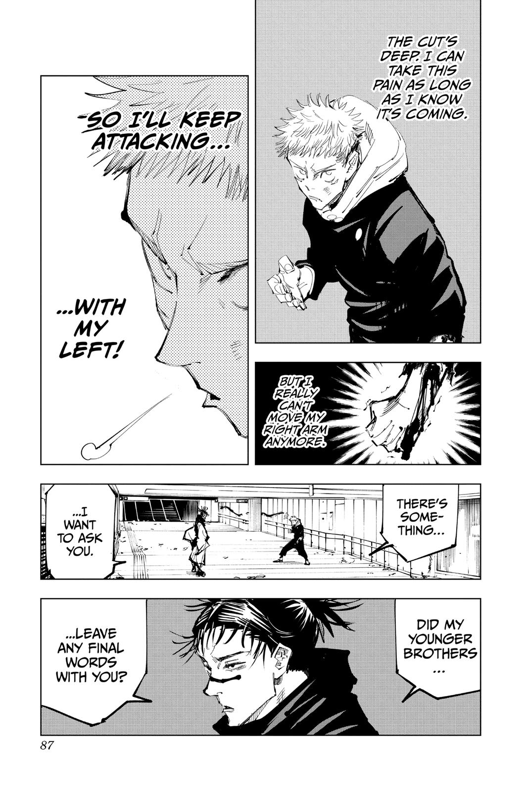 Jujutsu Kaisen Manga Chapter 101 page 17 - The Shibuya Incident, Part 19