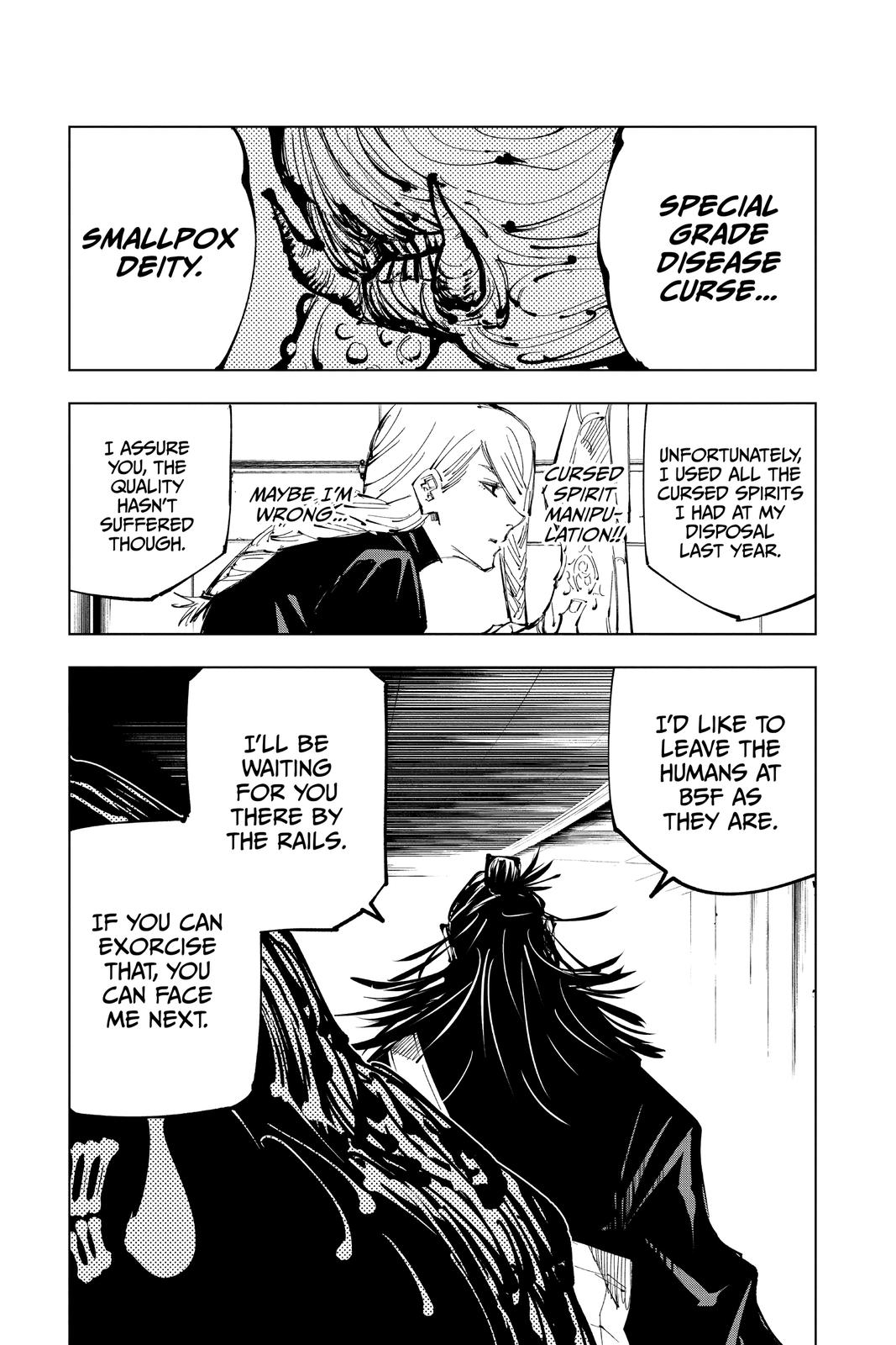 Jujutsu Kaisen Manga Chapter 101 page 5 - The Shibuya Incident, Part 19
