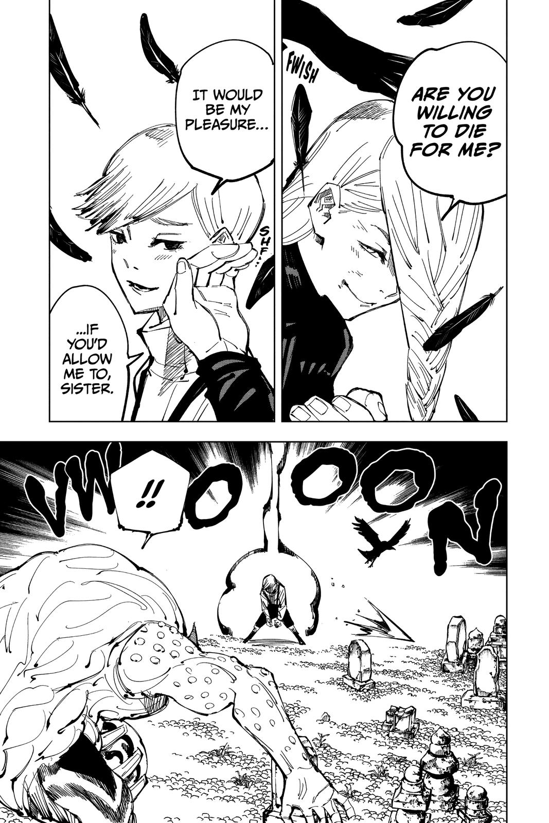 Jujutsu Kaisen Manga Chapter 102 page 11 - The Shibuya Incident, Part 20