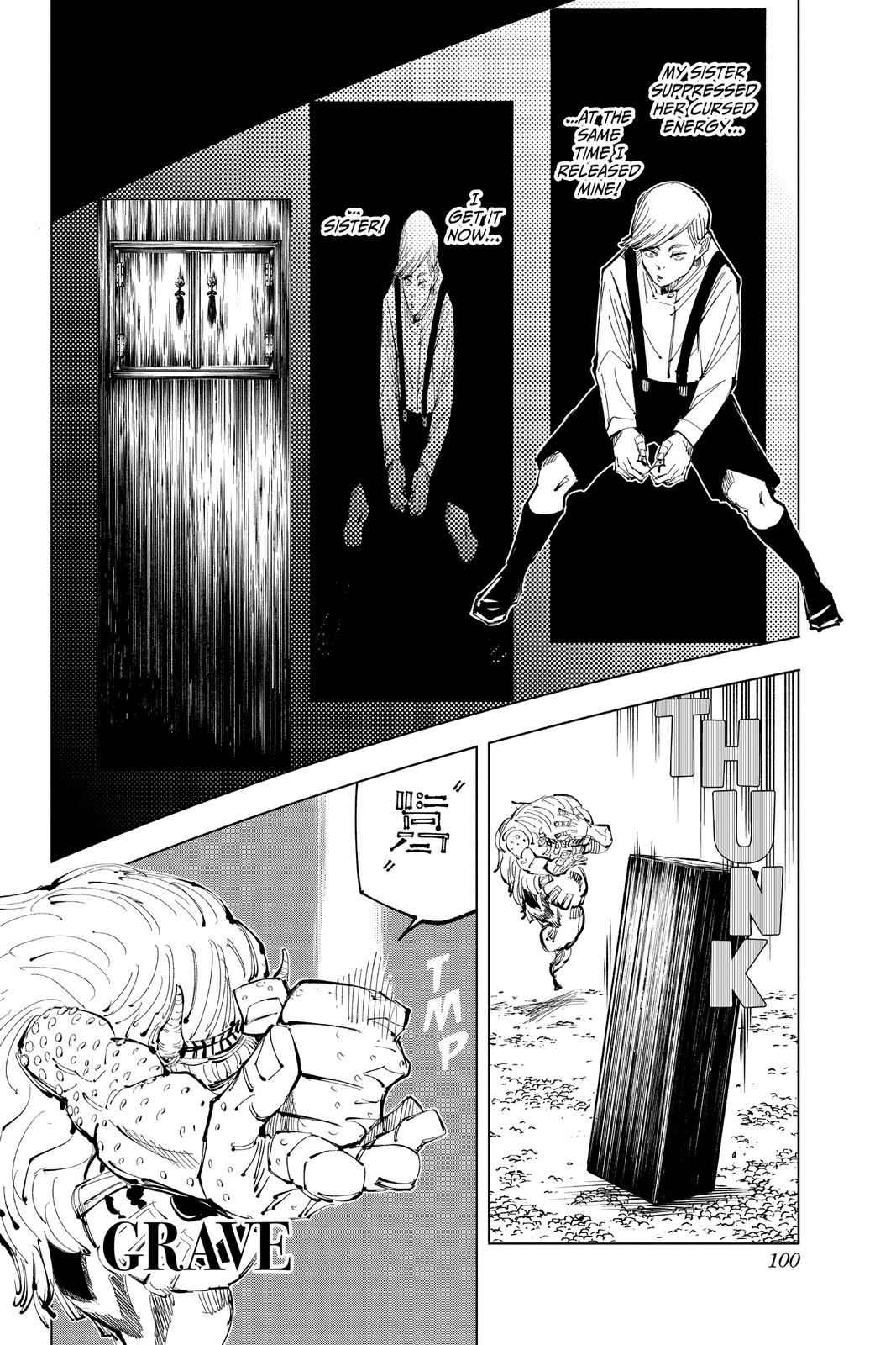 Jujutsu Kaisen Manga Chapter 102 page 12 - The Shibuya Incident, Part 20