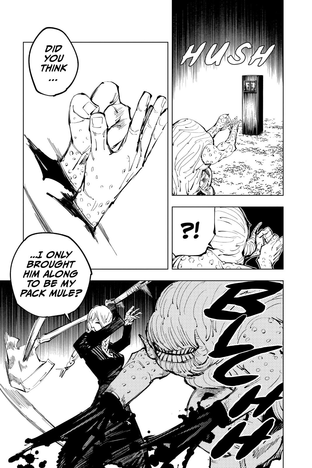 Jujutsu Kaisen Manga Chapter 102 page 13 - The Shibuya Incident, Part 20