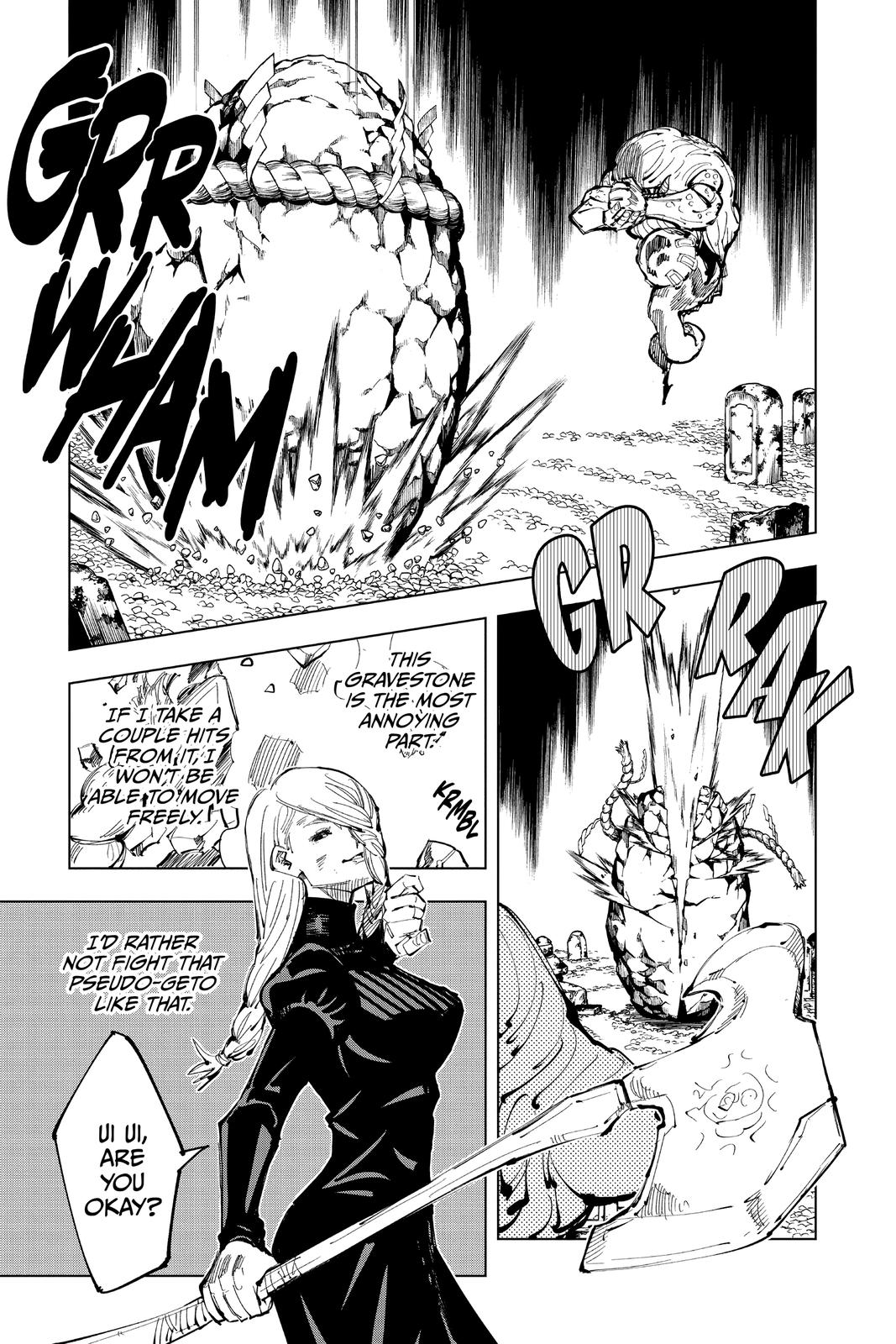 Jujutsu Kaisen Manga Chapter 102 page 9 - The Shibuya Incident, Part 20