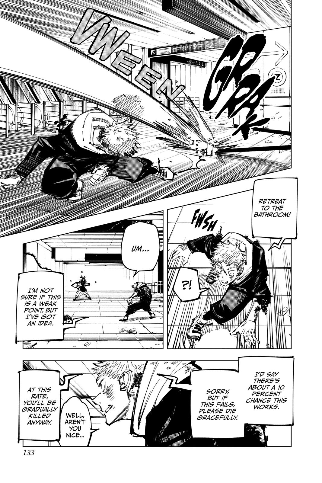 Jujutsu Kaisen Manga Chapter 104 page 3 - The Shibuya Incident, Part 22
