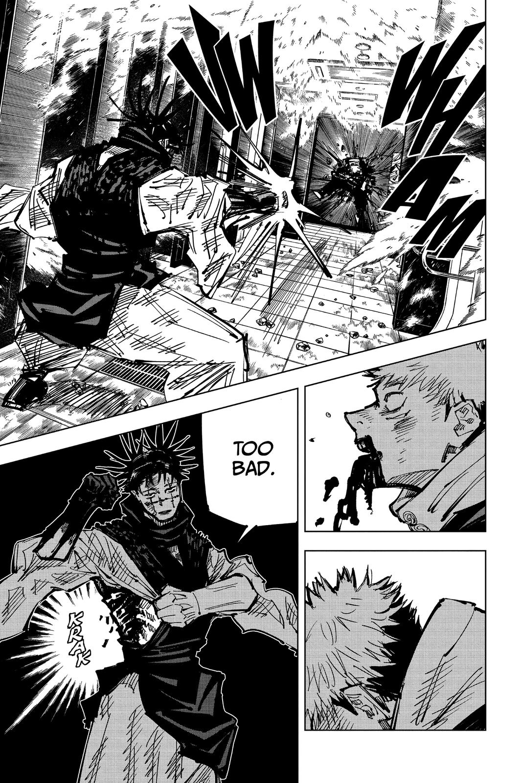 Jujutsu Kaisen Manga Chapter 105 page 17 - The Shibuya Incident, Part 23