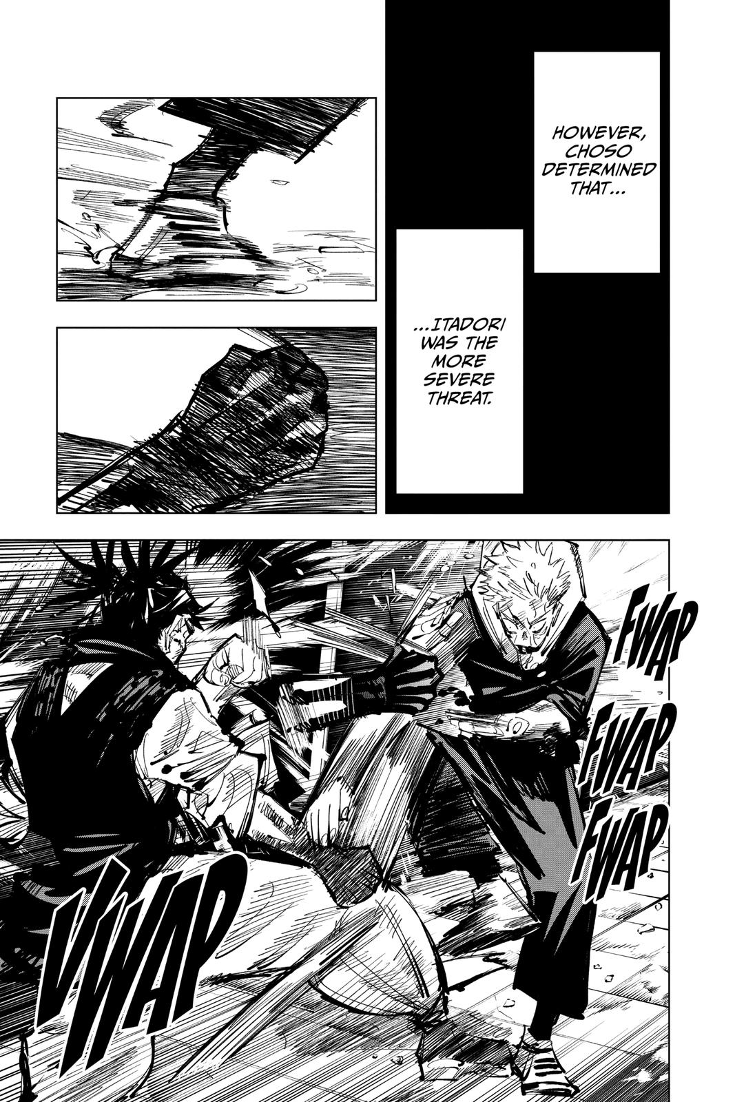 Jujutsu Kaisen Manga Chapter 105 page 7 - The Shibuya Incident, Part 23
