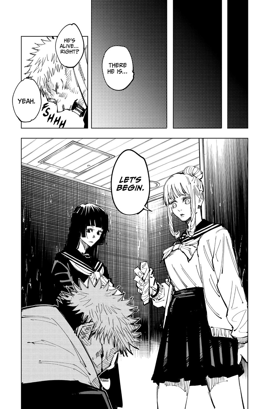 Jujutsu Kaisen Manga Chapter 106 page 7 - The Shibuya Incident, Part 24