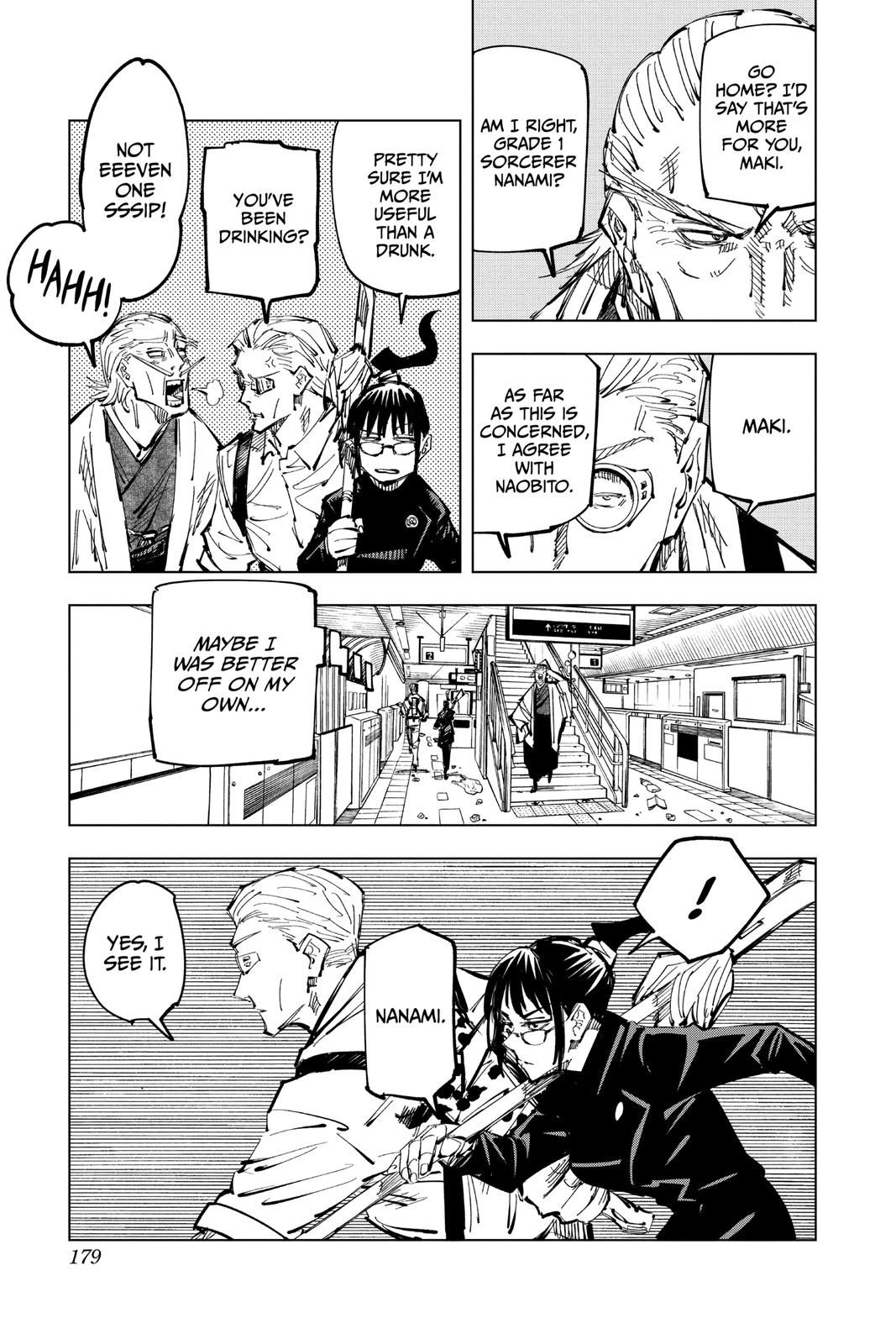 Jujutsu Kaisen Manga Chapter 106 page 9 - The Shibuya Incident, Part 24