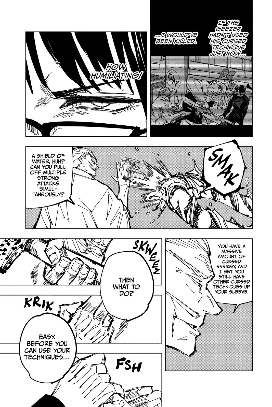 Jujutsu Kaisen Manga Chapter 107 page 19 - The Shibuya Incident, Part 25
