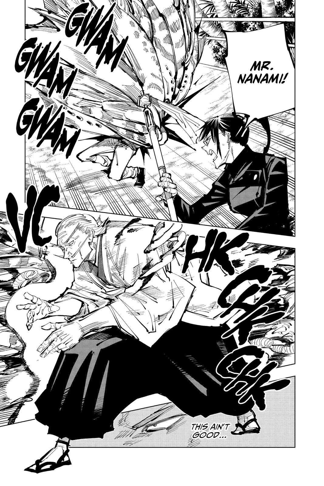 Jujutsu Kaisen Manga Chapter 108 page 7 - The Shibuya Incident, Part 26