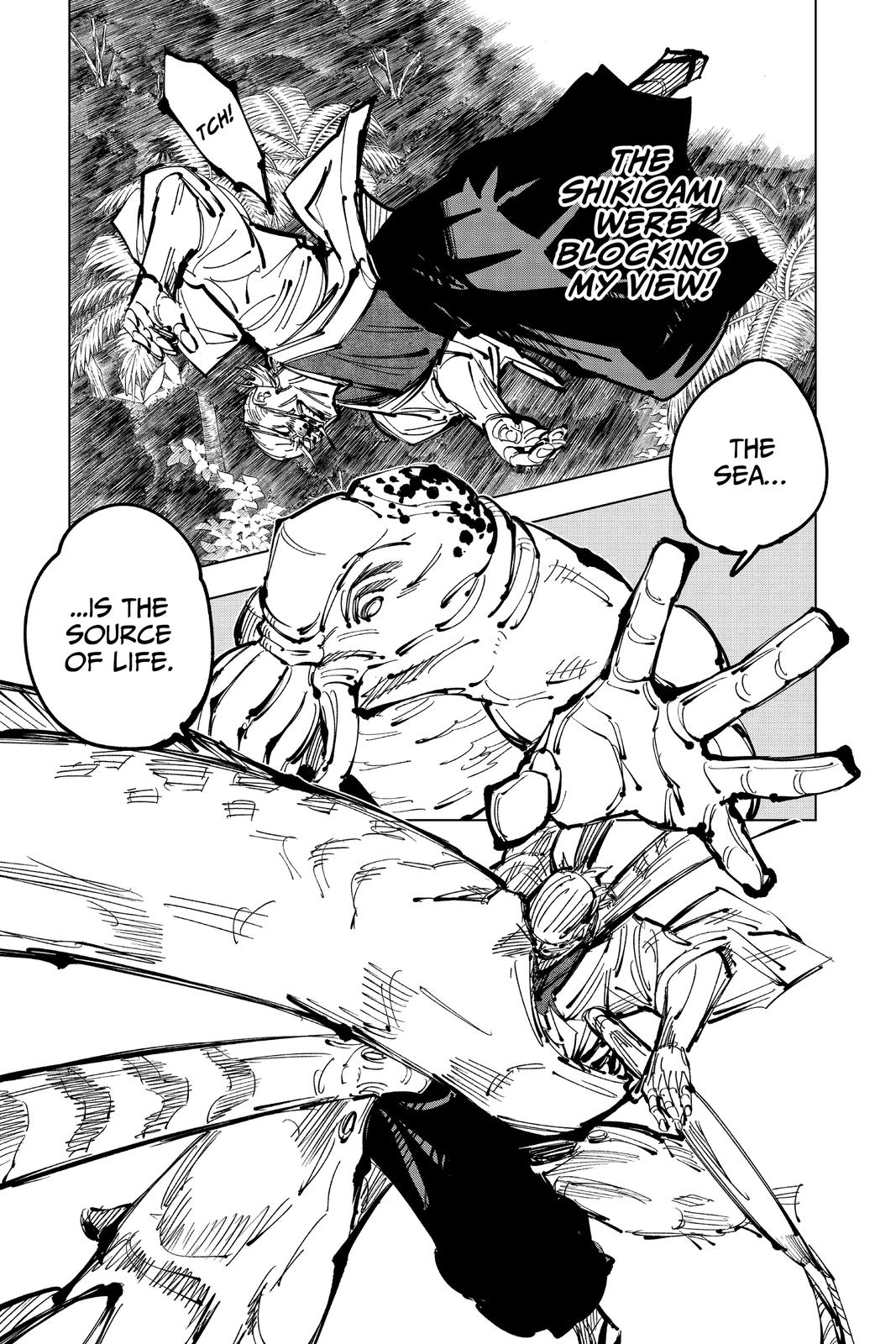 Jujutsu Kaisen Manga Chapter 108 page 9 - The Shibuya Incident, Part 26