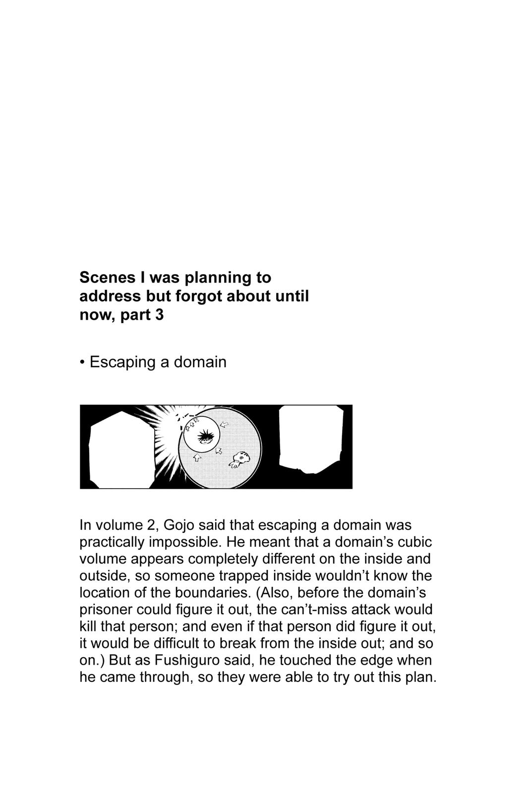 Jujutsu Kaisen Manga Chapter 109 page 20 - The Shibuya Incident, Part 27
