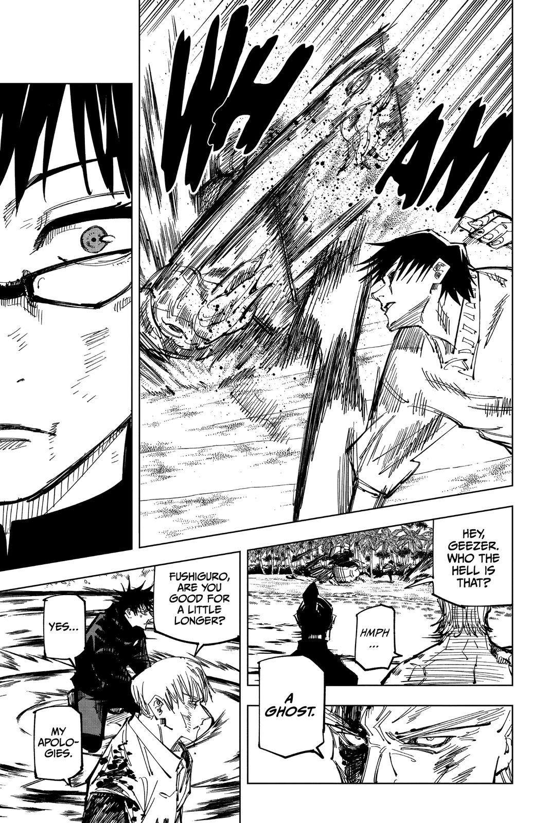 Jujutsu Kaisen Manga Chapter 110 page 14 - The Shibuya Incident, Part 28