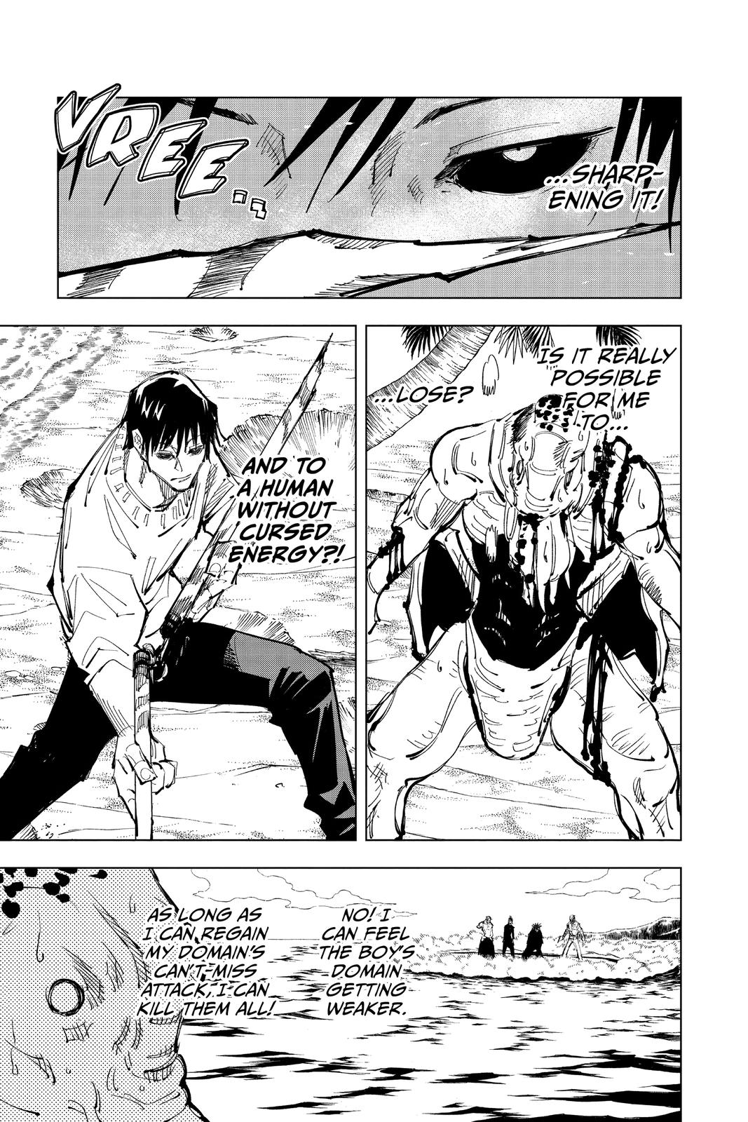 Jujutsu Kaisen Manga Chapter 110 page 16 - The Shibuya Incident, Part 28