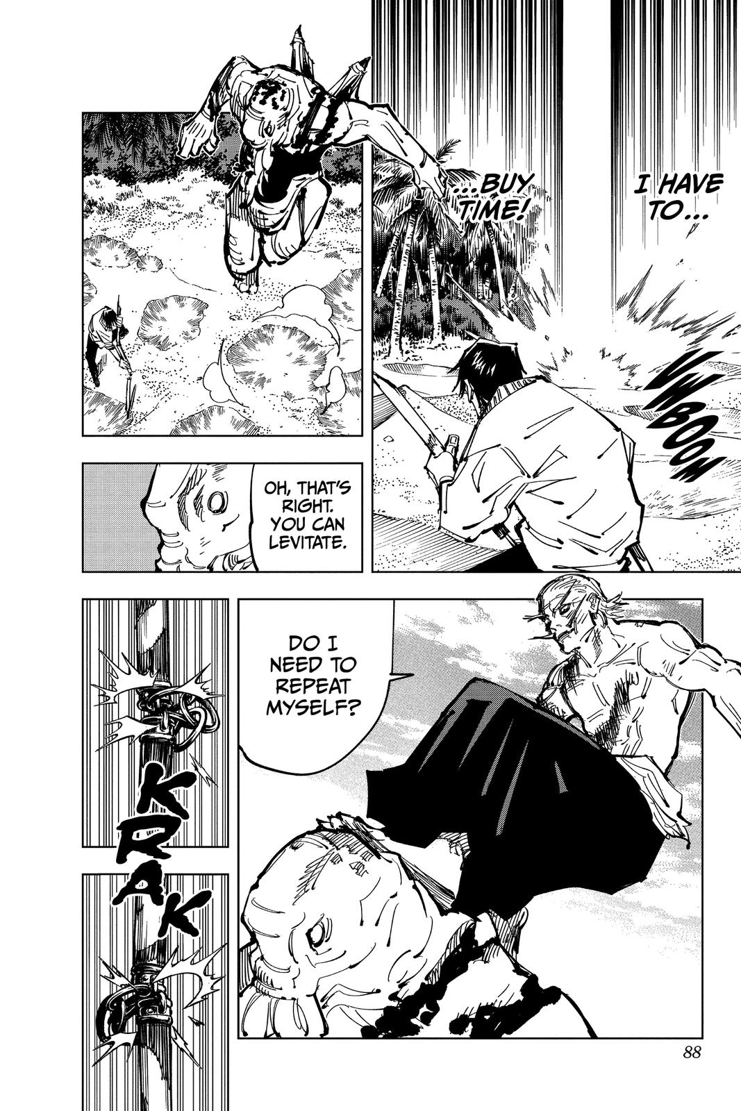 Jujutsu Kaisen Manga Chapter 110 page 17 - The Shibuya Incident, Part 28