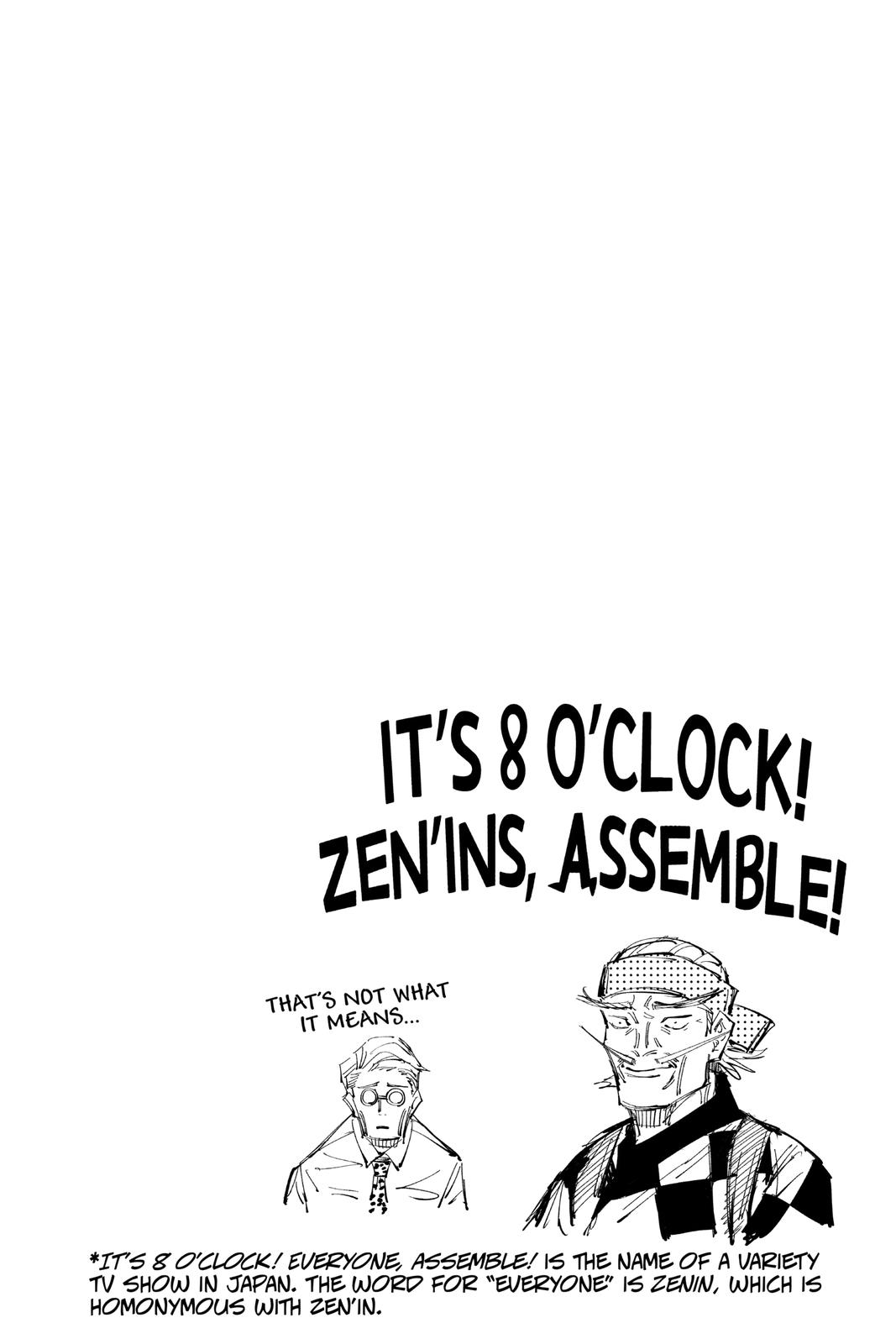 Jujutsu Kaisen Manga Chapter 110 page 19 - The Shibuya Incident, Part 28