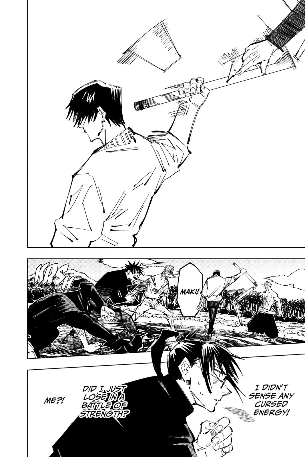 Jujutsu Kaisen Manga Chapter 110 page 4 - The Shibuya Incident, Part 28