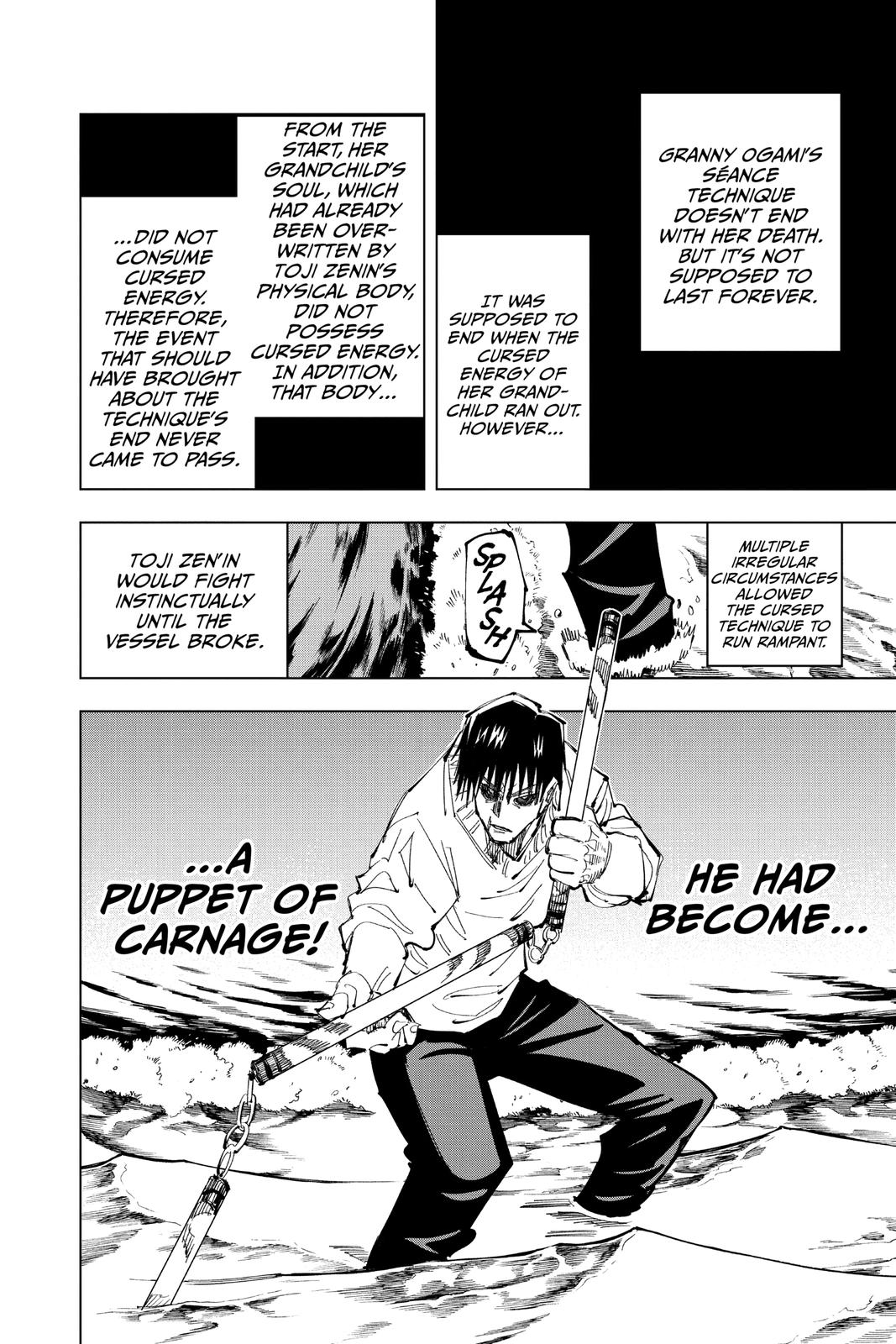 Jujutsu Kaisen Manga Chapter 110 page 6 - The Shibuya Incident, Part 28