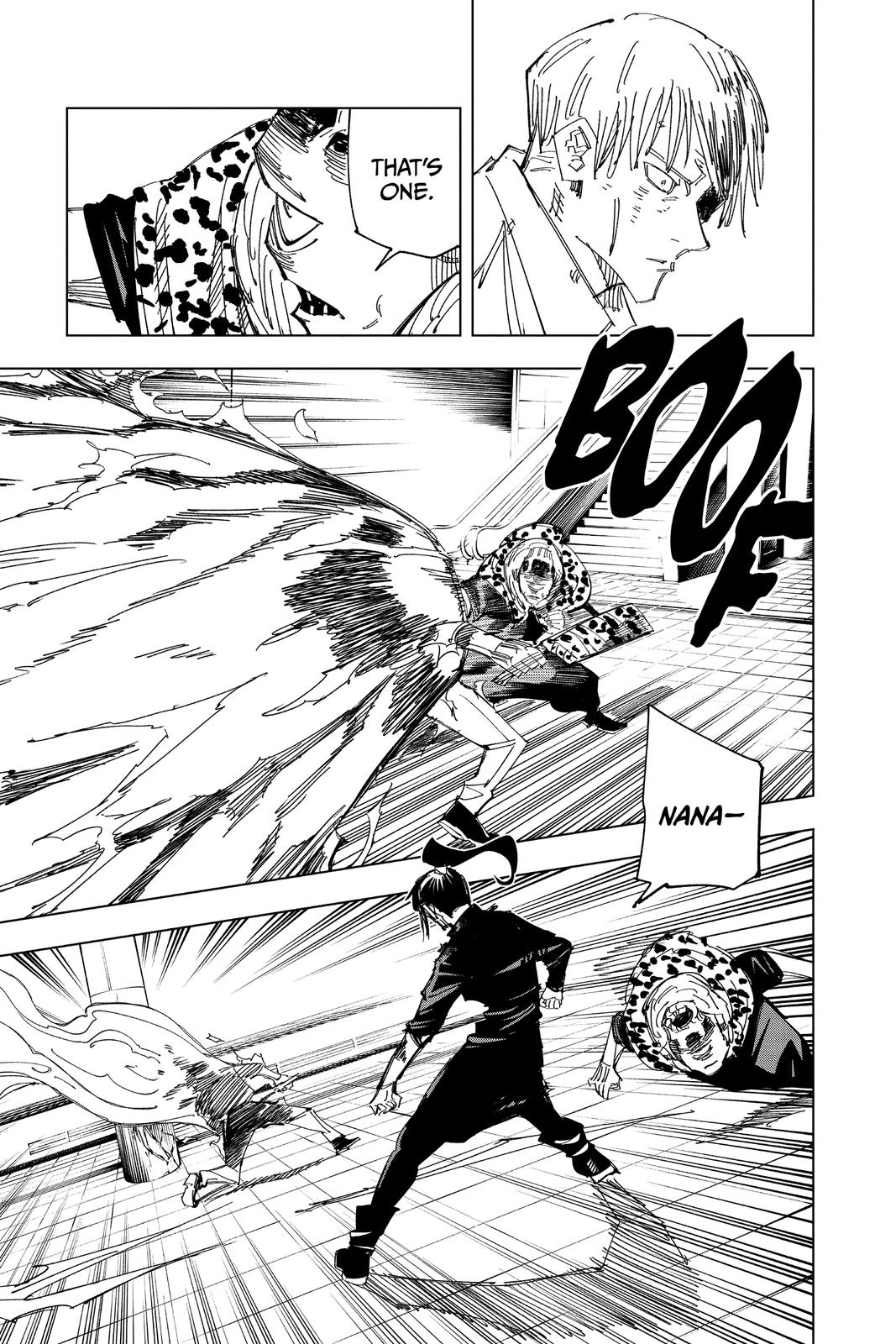 Jujutsu Kaisen Manga Chapter 111 page 11 - The Shibuya Incident, Part 29