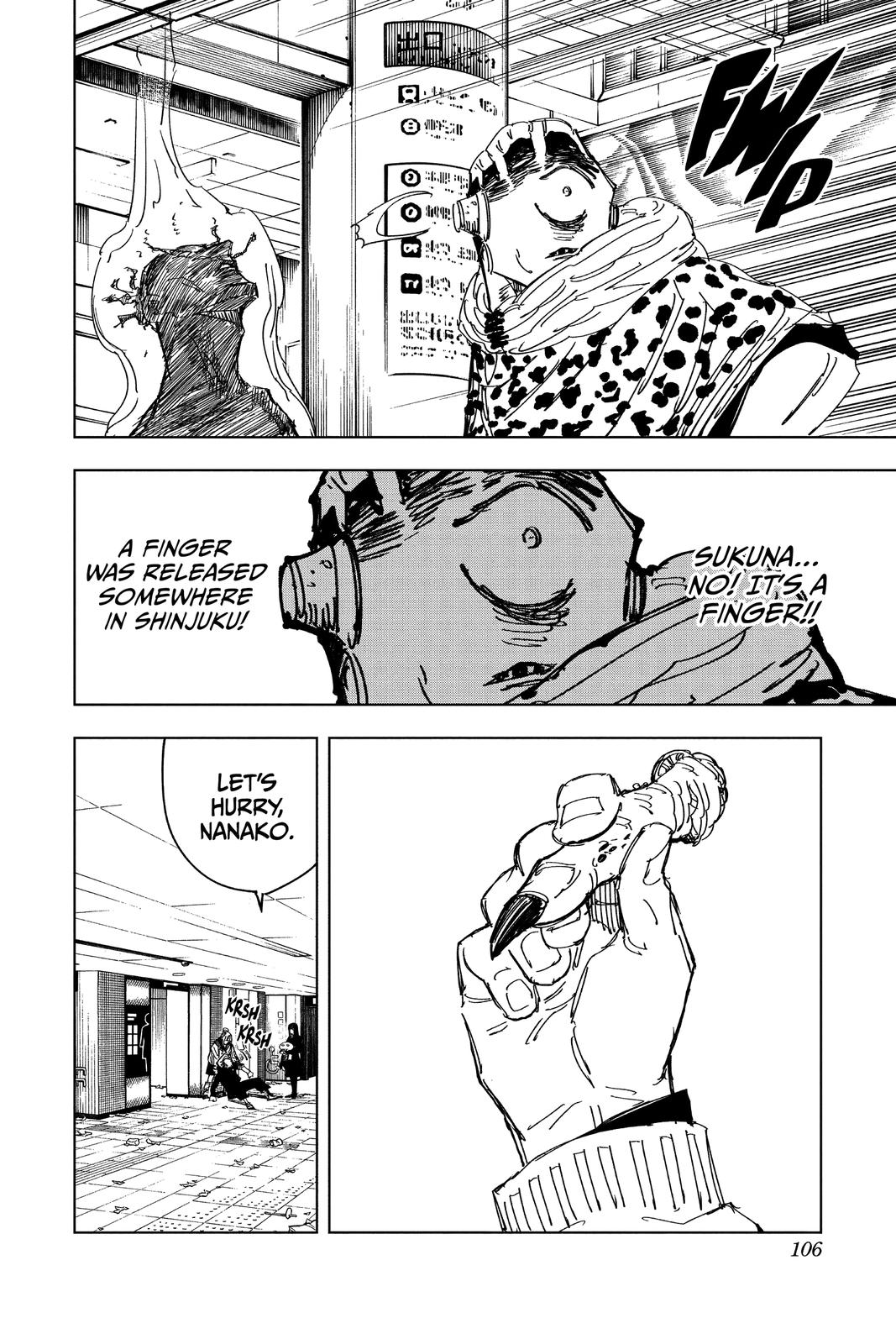 Jujutsu Kaisen Manga Chapter 111 page 16 - The Shibuya Incident, Part 29