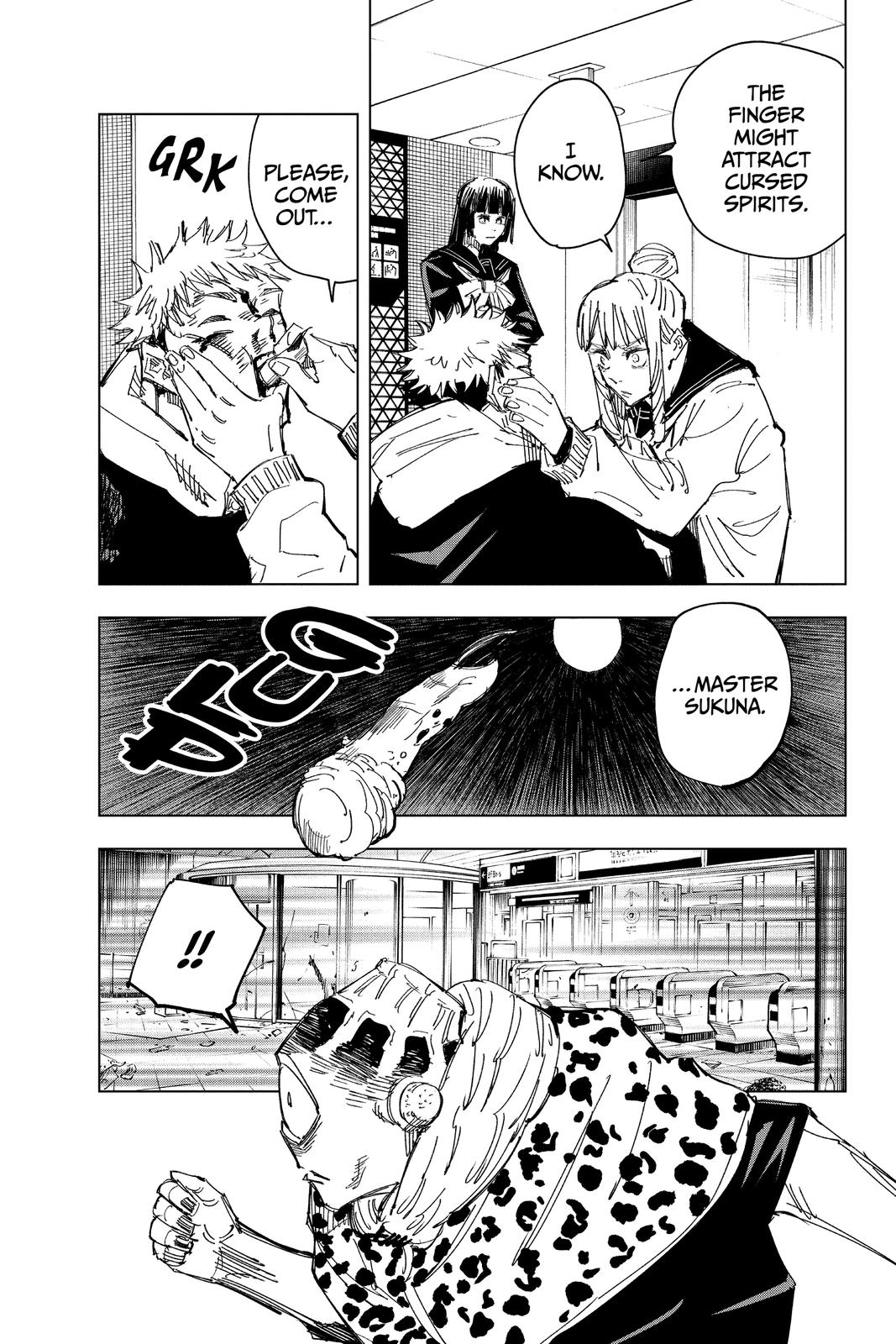 Jujutsu Kaisen Manga Chapter 111 page 17 - The Shibuya Incident, Part 29