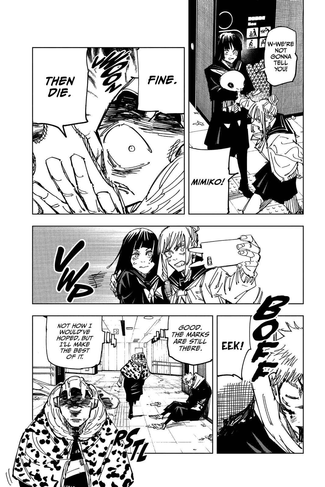 Jujutsu Kaisen Manga Chapter 111 page 19 - The Shibuya Incident, Part 29