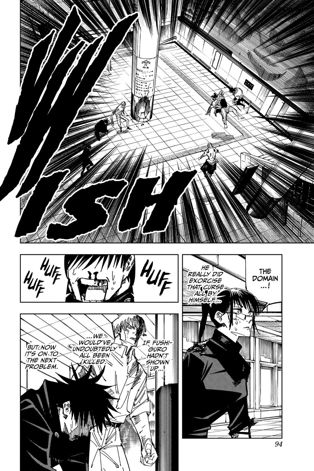 Jujutsu Kaisen Manga Chapter 111 page 4 - The Shibuya Incident, Part 29