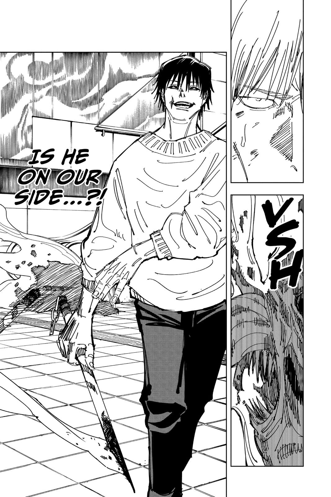 Jujutsu Kaisen Manga Chapter 111 page 5 - The Shibuya Incident, Part 29
