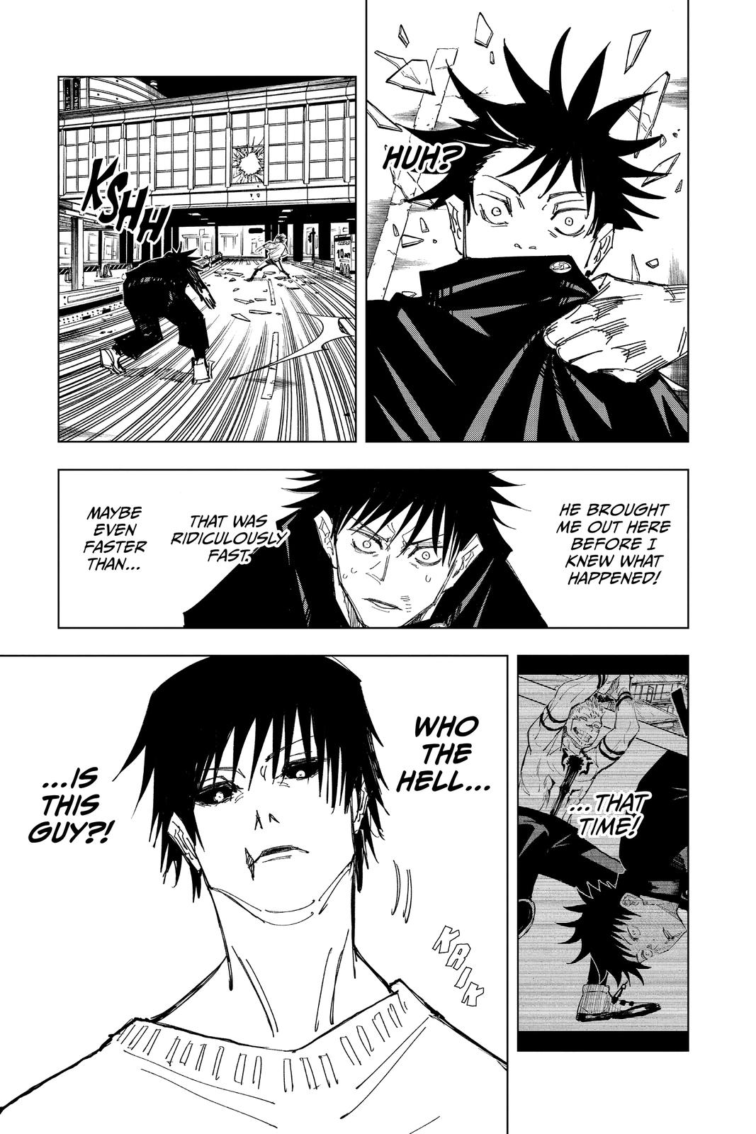 Jujutsu Kaisen Manga Chapter 111 page 7 - The Shibuya Incident, Part 29