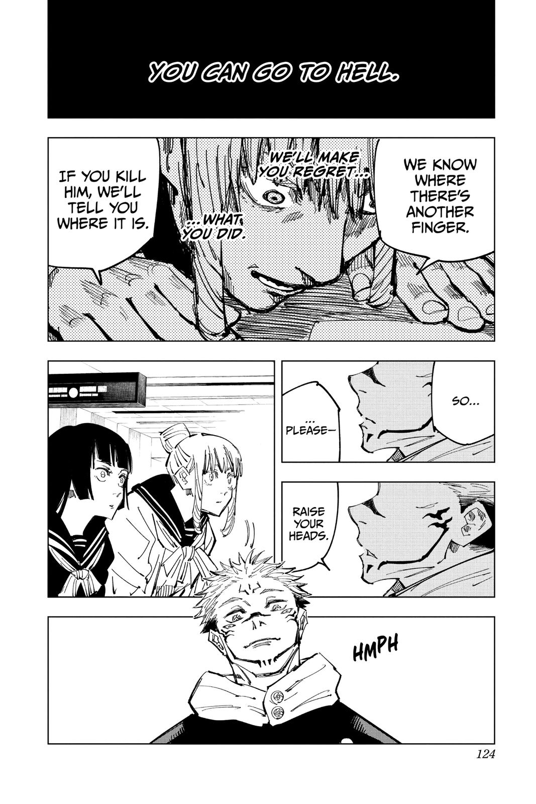 Jujutsu Kaisen Manga Chapter 112 page 12 - The Shibuya Incident, Part 30