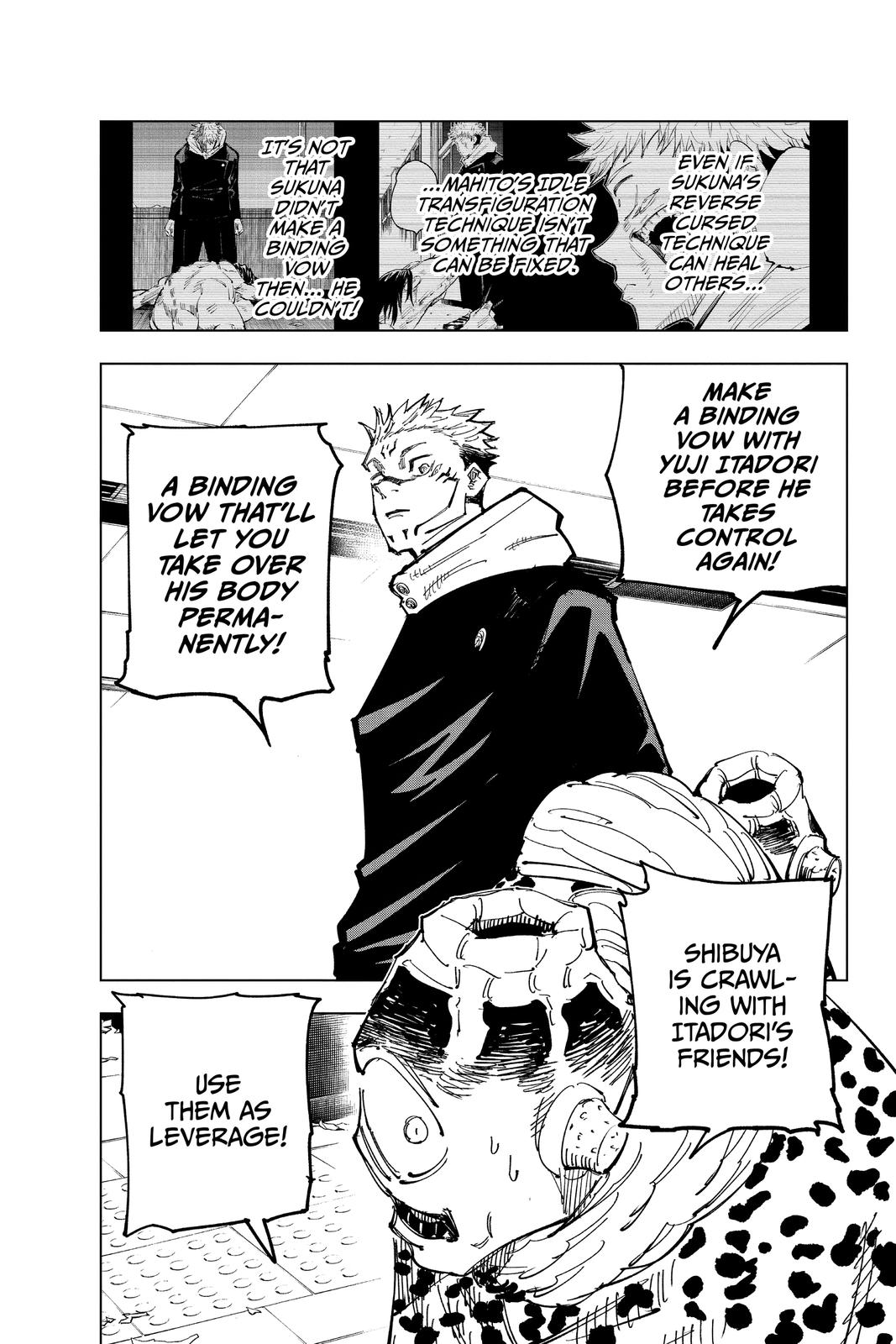 Jujutsu Kaisen Manga Chapter 112 page 17 - The Shibuya Incident, Part 30