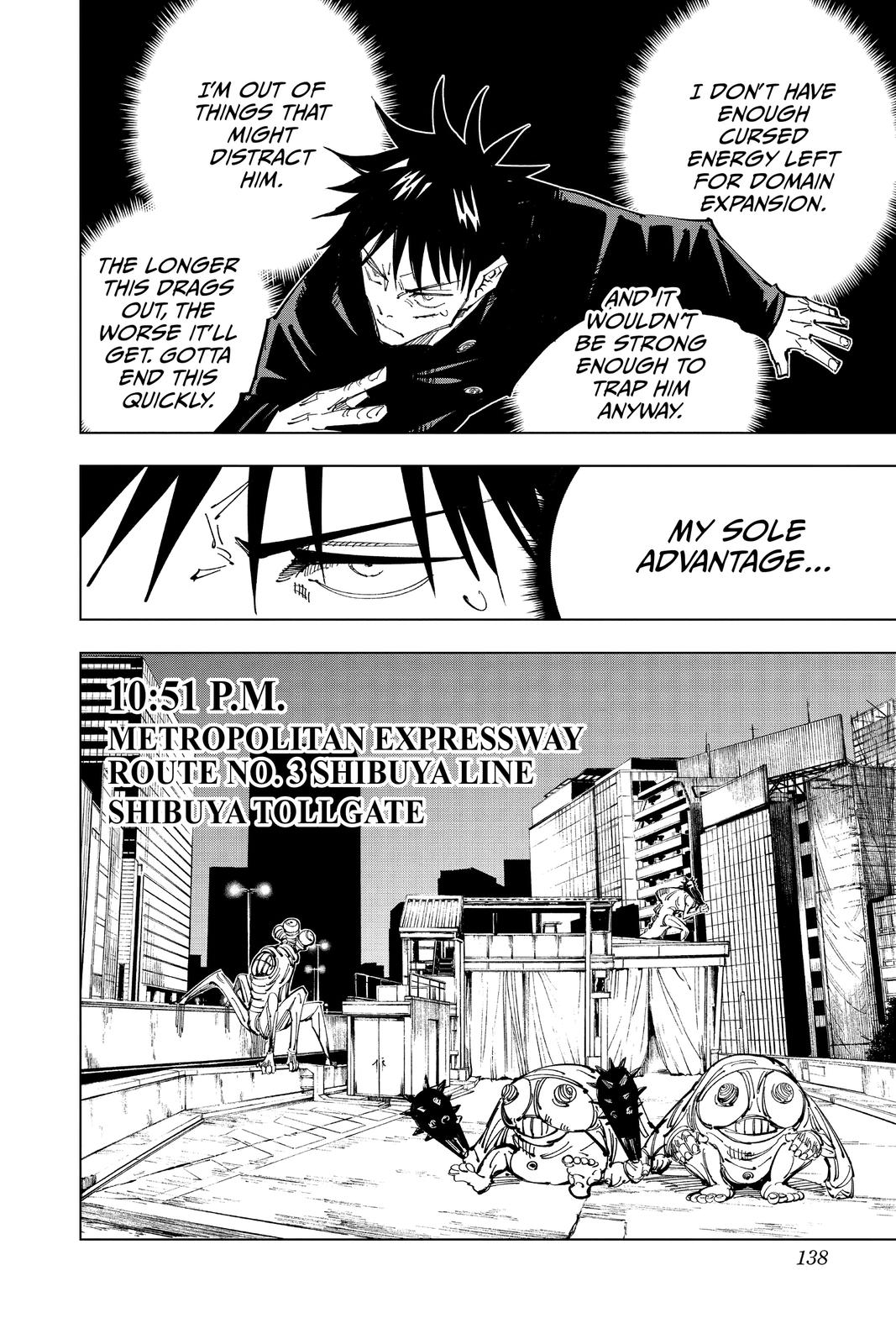 Jujutsu Kaisen Manga Chapter 113 page 5 - The Shibuya Incident, Part 31