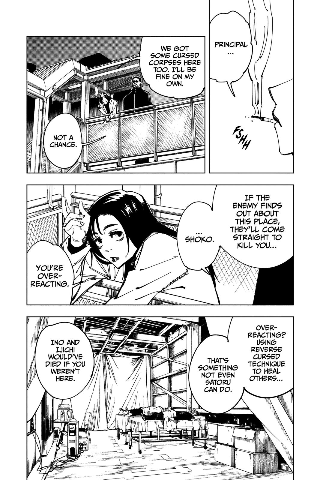 Jujutsu Kaisen Manga Chapter 113 page 6 - The Shibuya Incident, Part 31