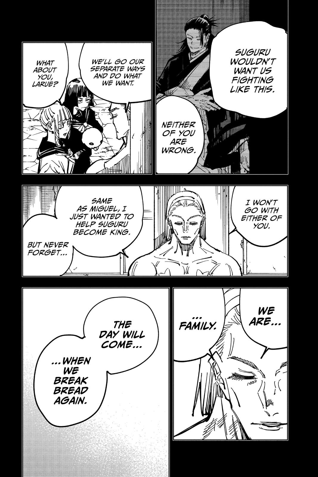 Jujutsu Kaisen Manga Chapter 114 page 13 - The Shibuya Incident, Part 32