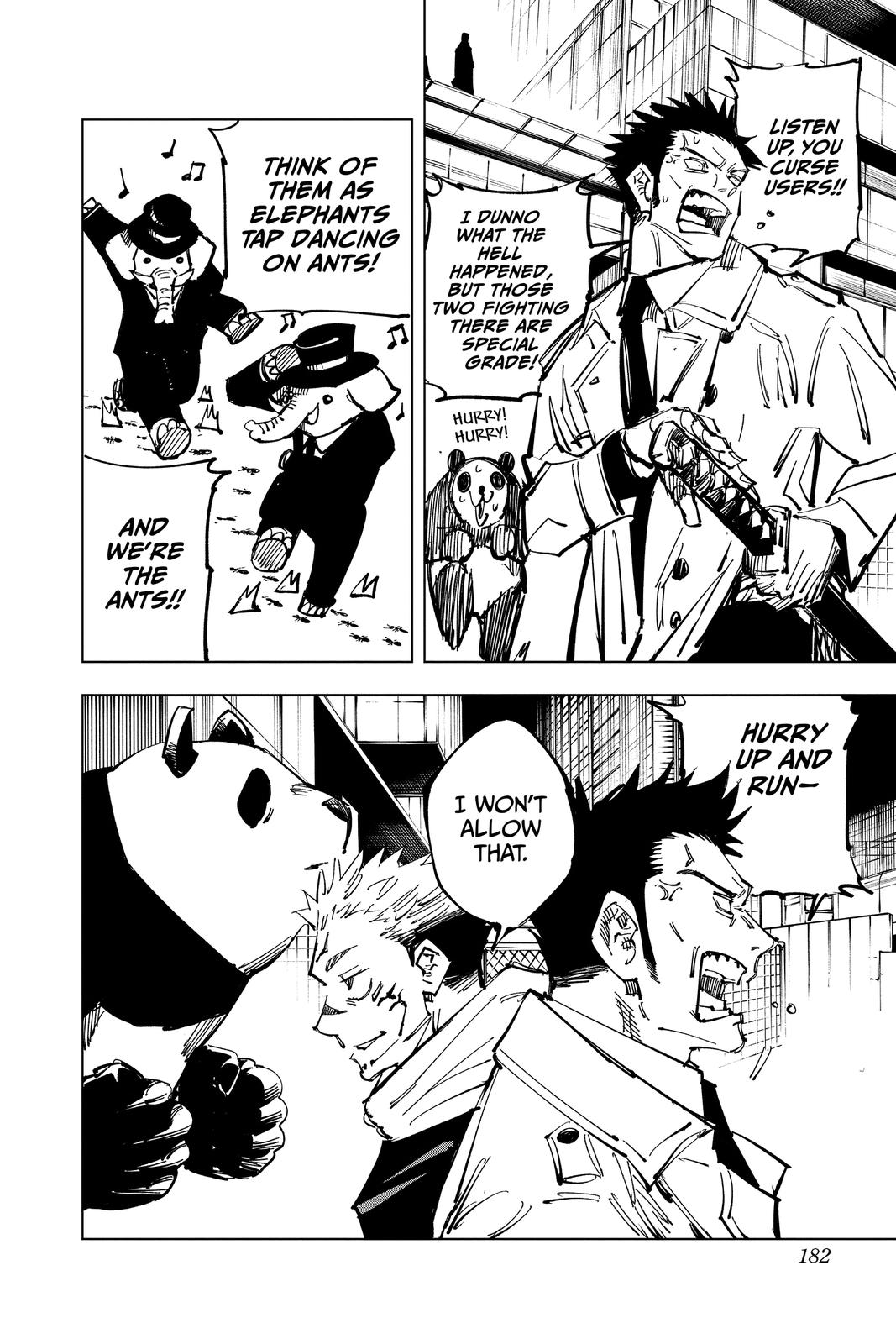 Jujutsu Kaisen Manga Chapter 115 page 10 - The Shibuya Incident, Part 33