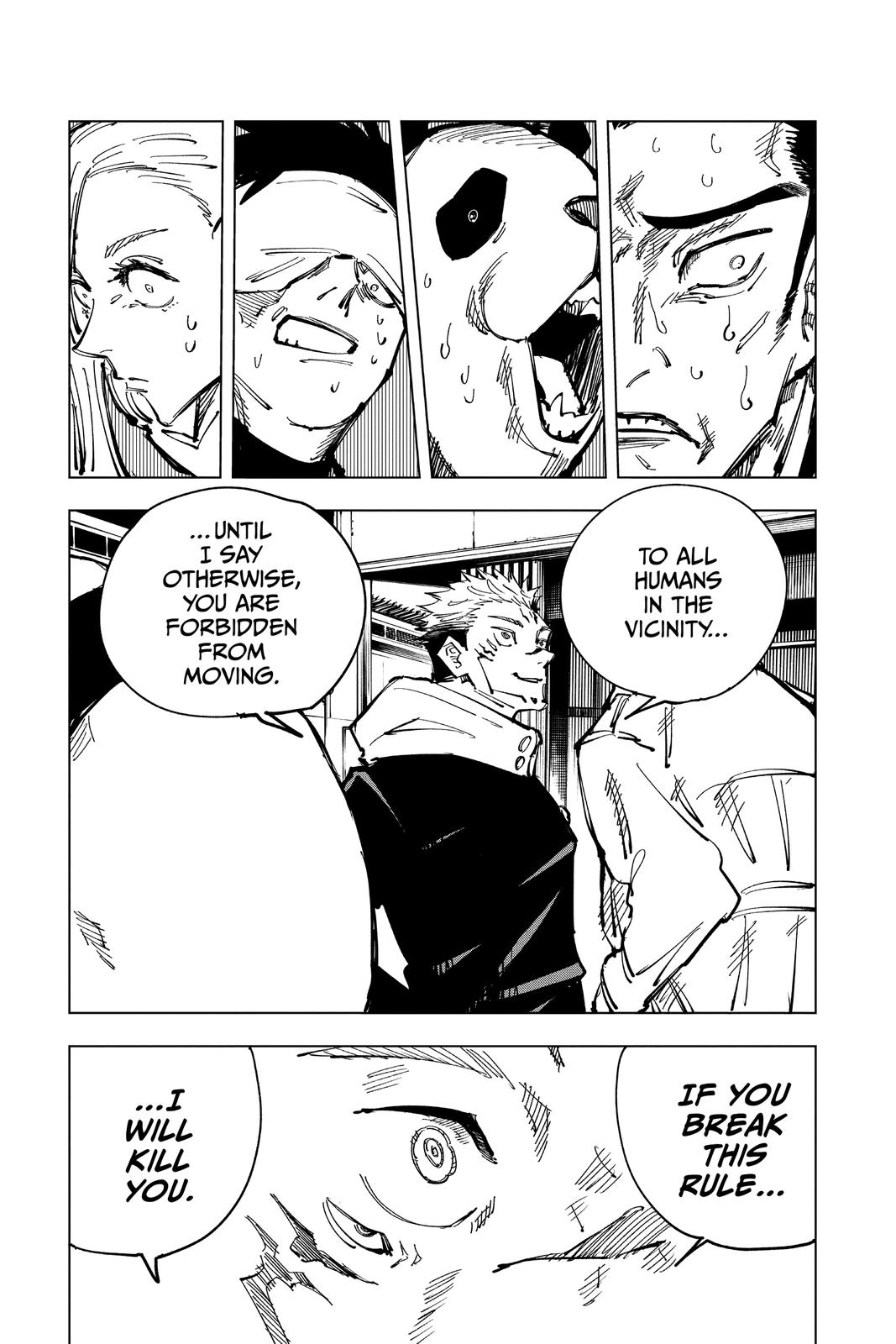 Jujutsu Kaisen Manga Chapter 115 page 11 - The Shibuya Incident, Part 33